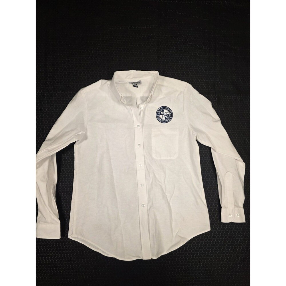Edwards XS White Shirt West Coast University Logo Unisex Education
